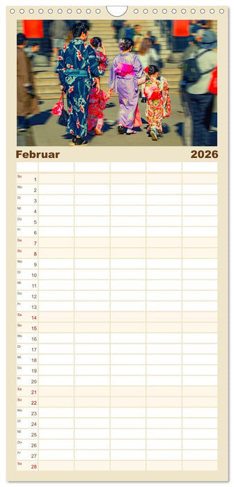 Tokio - Tradition und Moderne (CALVENDO Familienplaner 2026)