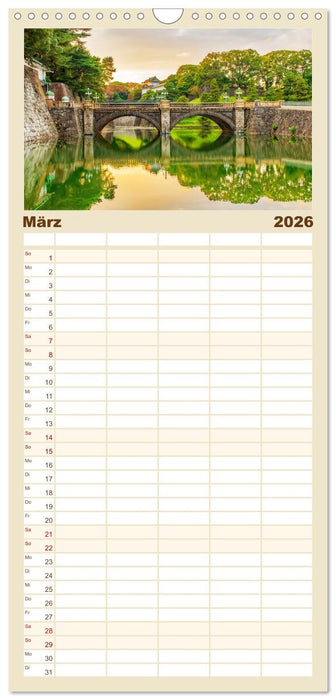 Tokio - Tradition und Moderne (CALVENDO Familienplaner 2026)