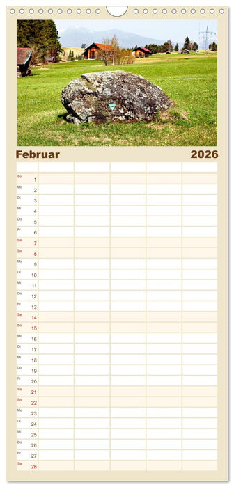 Rund um Mittenwald (CALVENDO Familienplaner 2026)