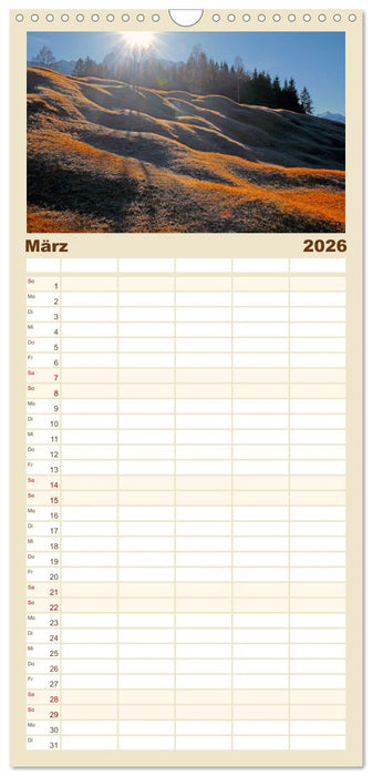 Rund um Mittenwald (CALVENDO Familienplaner 2026)