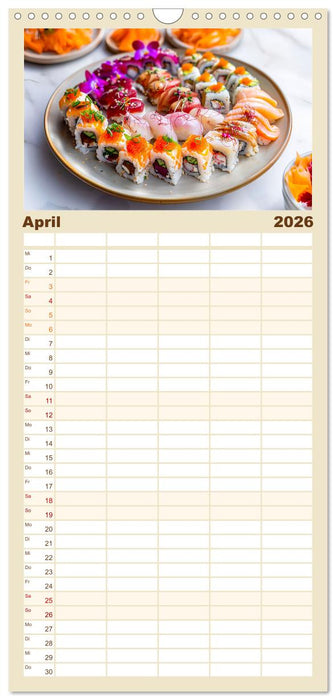 Alles Reis oder was?! - Ideen für süße und herzhafte Reisgerichte (CALVENDO Familienplaner 2026)