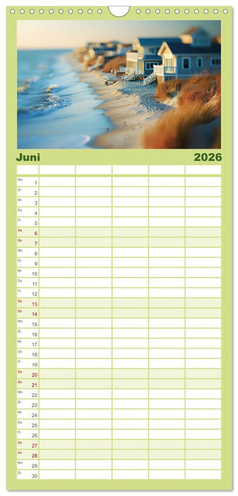 Die Welt in Klein (CALVENDO Familienplaner 2026)