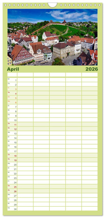 Schlossromantik (CALVENDO Familienplaner 2026)