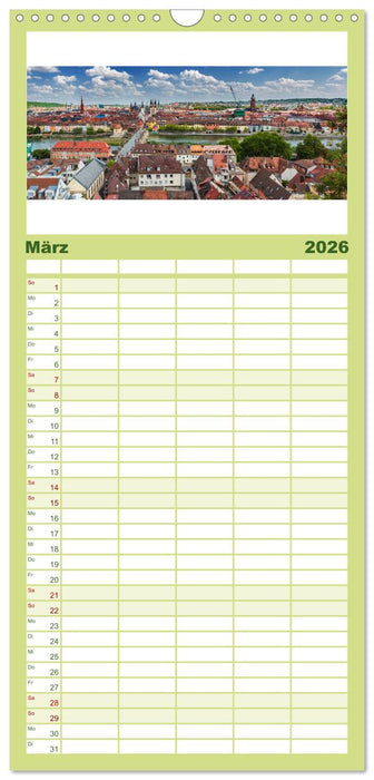 Deutsche Brücken (CALVENDO Familienplaner 2026)