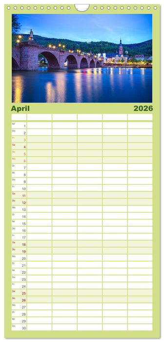 Deutsche Brücken (CALVENDO Familienplaner 2026)