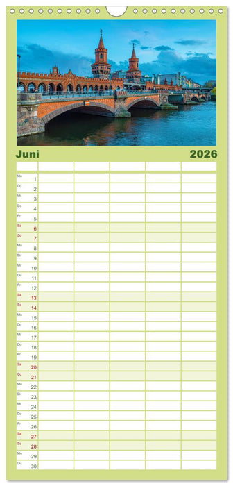 Deutsche Brücken (CALVENDO Familienplaner 2026)