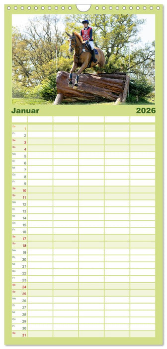 Die Buschreiter (CALVENDO Familienplaner 2026)