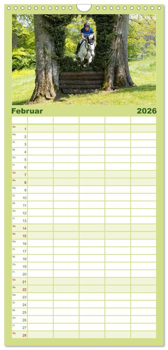 Die Buschreiter (CALVENDO Familienplaner 2026)