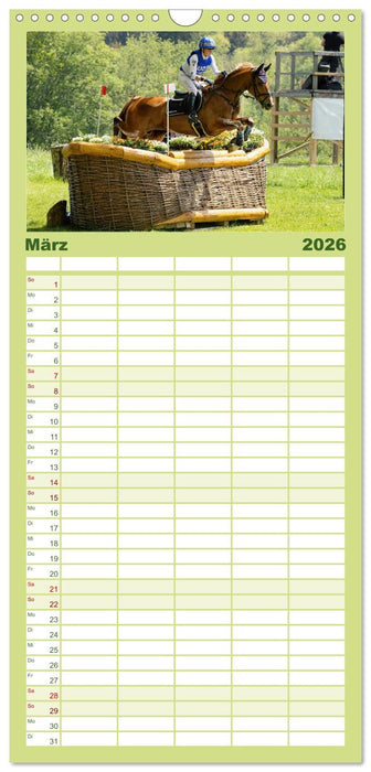 Die Buschreiter (CALVENDO Familienplaner 2026)