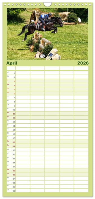 Die Buschreiter (CALVENDO Familienplaner 2026)