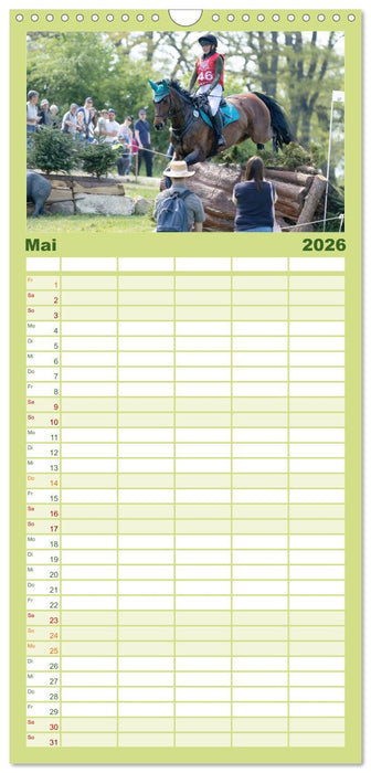 Die Buschreiter (CALVENDO Familienplaner 2026)