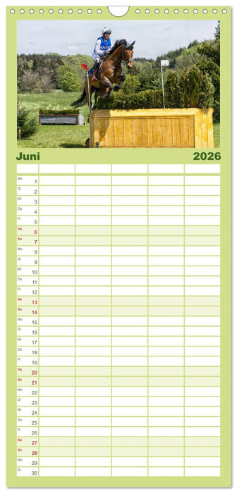 Die Buschreiter (CALVENDO Familienplaner 2026)