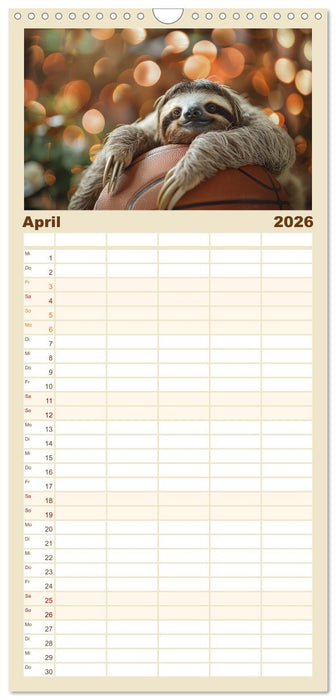 Einfach mal abhängen (CALVENDO Familienplaner 2026)