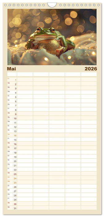 Einfach mal abhängen (CALVENDO Familienplaner 2026)