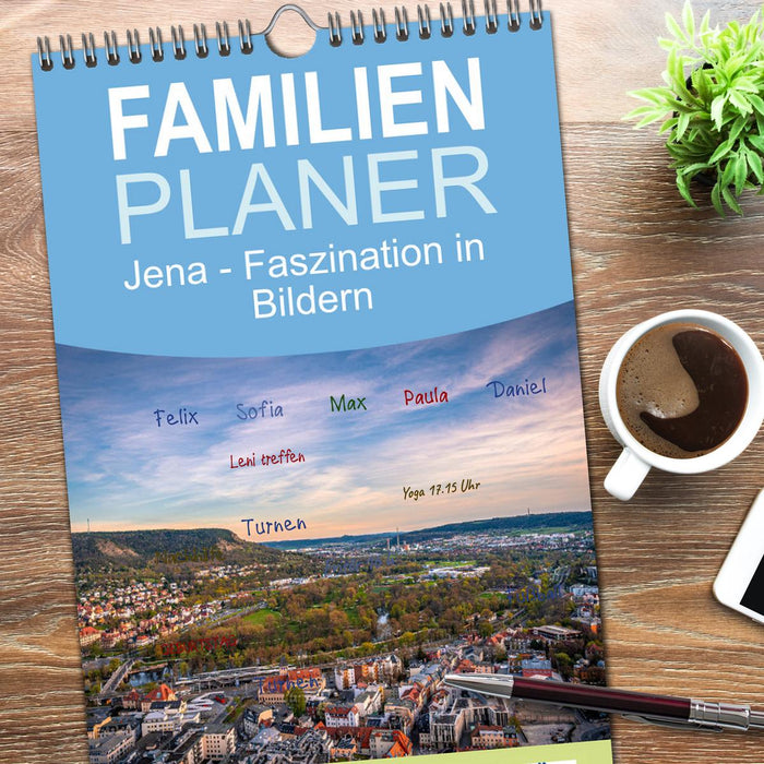 Jena - Faszination in Bildern (CALVENDO Familienplaner 2026)