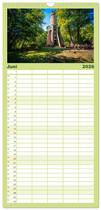 Jena - Faszination in Bildern (CALVENDO Familienplaner 2026)