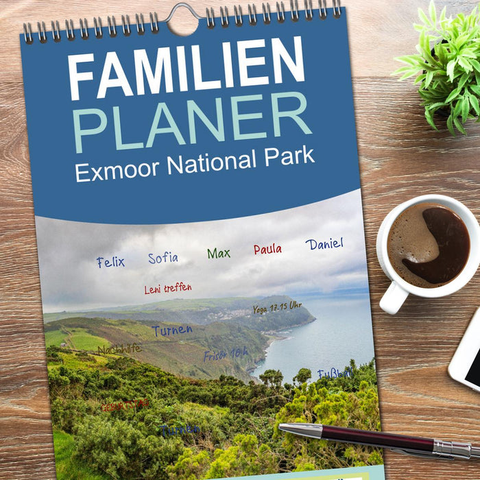 Exmoor National Park (CALVENDO Familienplaner 2026)
