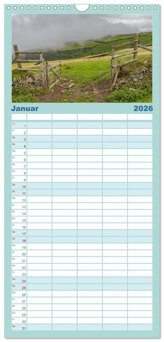 Exmoor National Park (CALVENDO Familienplaner 2026)