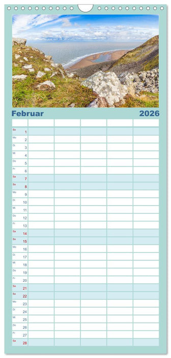 Exmoor National Park (CALVENDO Familienplaner 2026)