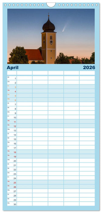 Welt unter Sternen (CALVENDO Familienplaner 2026)