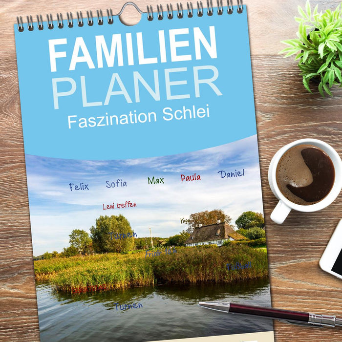 Faszination Schlei (CALVENDO Familienplaner 2026)