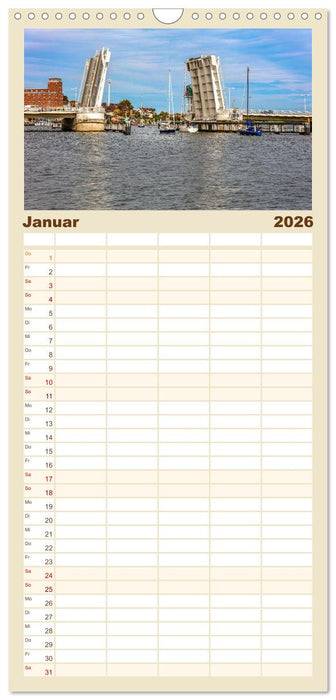 Faszination Schlei (CALVENDO Familienplaner 2026)