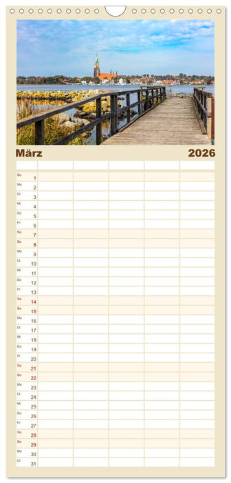 Faszination Schlei (CALVENDO Familienplaner 2026)