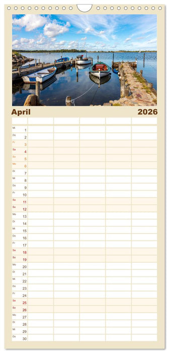 Faszination Schlei (CALVENDO Familienplaner 2026)