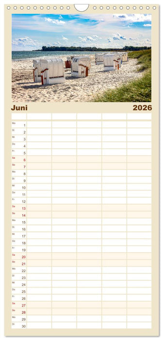 Faszination Schlei (CALVENDO Familienplaner 2026)