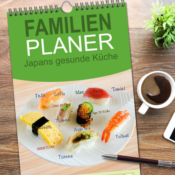 Japans gesunde Küche (CALVENDO Familienplaner 2026)