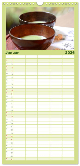 Japans gesunde Küche (CALVENDO Familienplaner 2026)