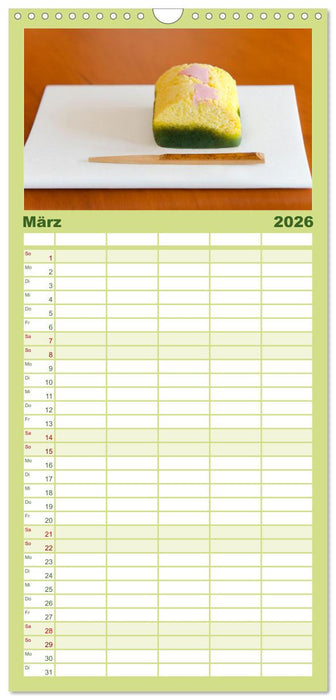 Japans gesunde Küche (CALVENDO Familienplaner 2026)