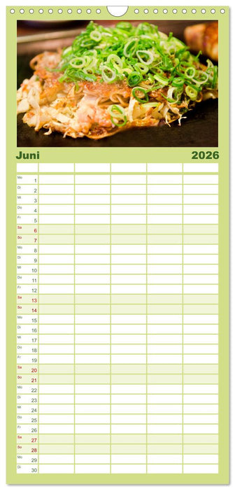 Japans gesunde Küche (CALVENDO Familienplaner 2026)