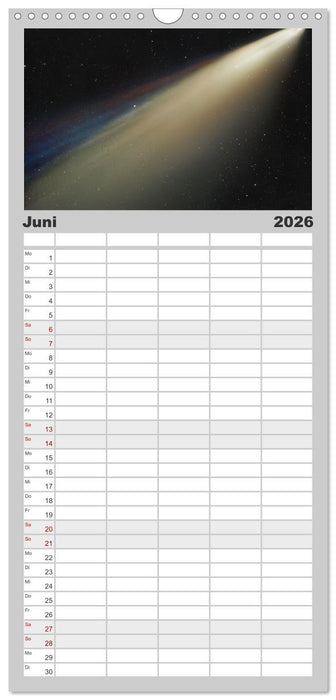 Distant Luminosity: Eine fotografische Reise durch das Universum (CALVENDO Familienplaner 2026)