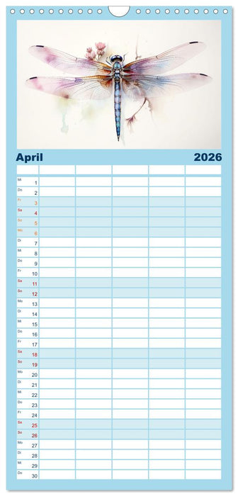 Neulich am Wasser (CALVENDO Familienplaner 2026)