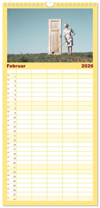 RAUSGEPUTZT UND GLATTGESPIEGELT (CALVENDO Familienplaner 2026)