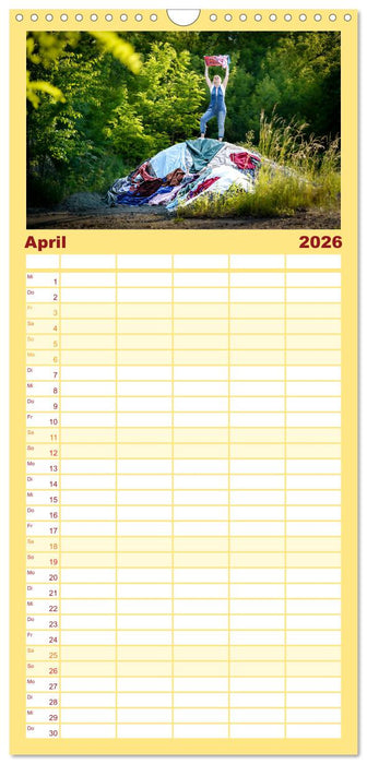 RAUSGEPUTZT UND GLATTGESPIEGELT (CALVENDO Familienplaner 2026)