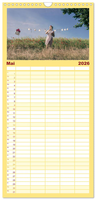 RAUSGEPUTZT UND GLATTGESPIEGELT (CALVENDO Familienplaner 2026)