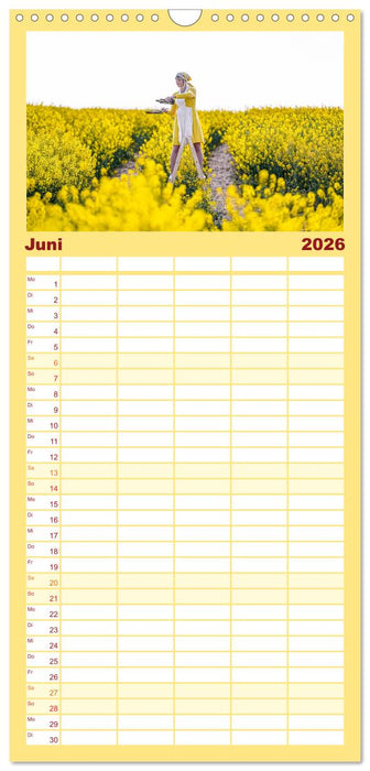 RAUSGEPUTZT UND GLATTGESPIEGELT (CALVENDO Familienplaner 2026)