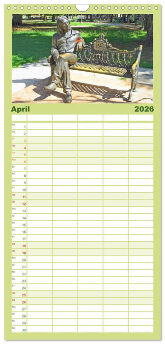 Kuba - Ein ganzes Jahr Karibikflair (CALVENDO Familienplaner 2026)