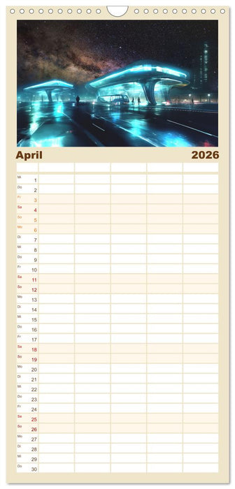 Was heute noch wie ein Märchen klingt ... (CALVENDO Familienplaner 2026)