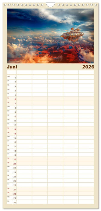 Was heute noch wie ein Märchen klingt ... (CALVENDO Familienplaner 2026)