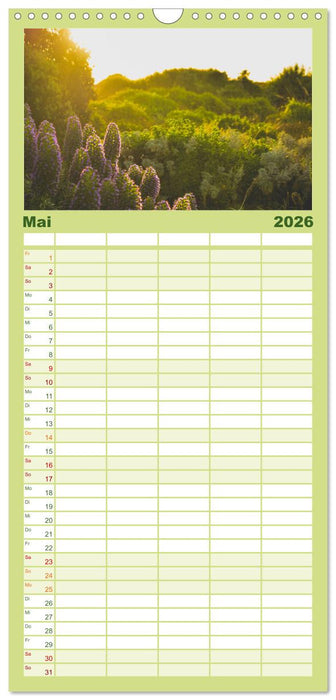 Neuseeland von Nord bis Süd (CALVENDO Familienplaner 2026)