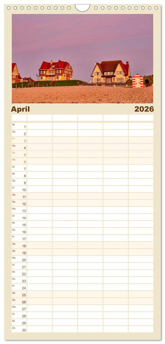 Belgien - Grafschaft Flandern (CALVENDO Familienplaner 2026)