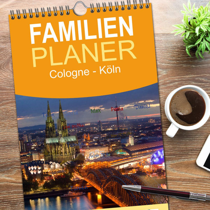 Cologne - Köln (CALVENDO Familienplaner 2026)