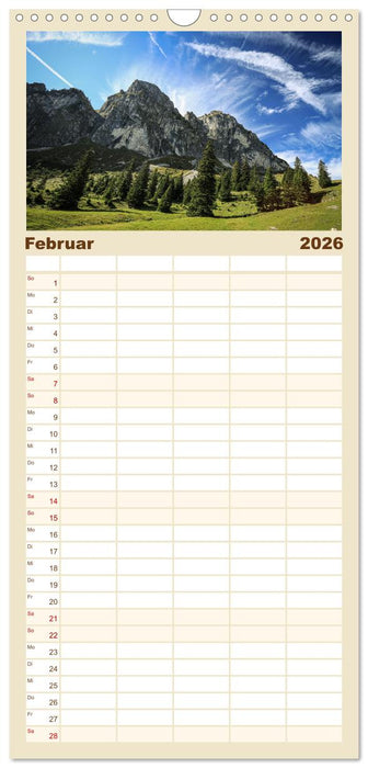 Ostallgäu - Zwischen Aggenstein und Forggensee (CALVENDO Familienplaner 2026)