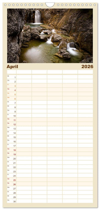 Ostallgäu - Zwischen Aggenstein und Forggensee (CALVENDO Familienplaner 2026)