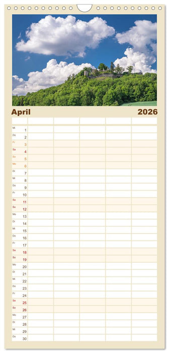 HEGAUBERGE (CALVENDO Familienplaner 2026)