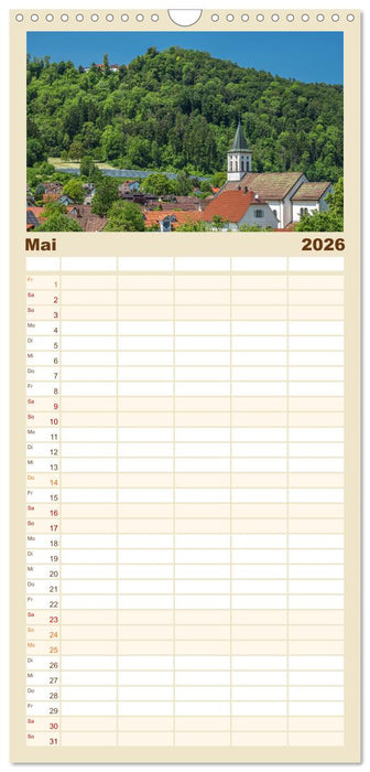 HEGAUBERGE (CALVENDO Familienplaner 2026)