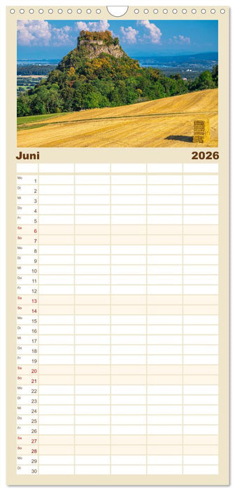 HEGAUBERGE (CALVENDO Familienplaner 2026)